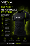 VEXA Race Performance Tee – Black/Green + Premium Tumbler Bundle
