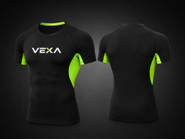 VEXA Men's Performance Compression T-Shirt | Quick-Dry Athletic Gym & Running Shirt