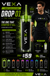 VEXA Men's Performance Compression T-Shirt | Quick-Dry Athletic Gym & Running Shirt