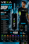 VEXA Men's Performance Compression T-Shirt | Quick-Dry Athletic Gym & Running Shirt