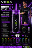 VEXA Men's Performance Compression T-Shirt | Quick-Dry Athletic Gym & Running Shirt