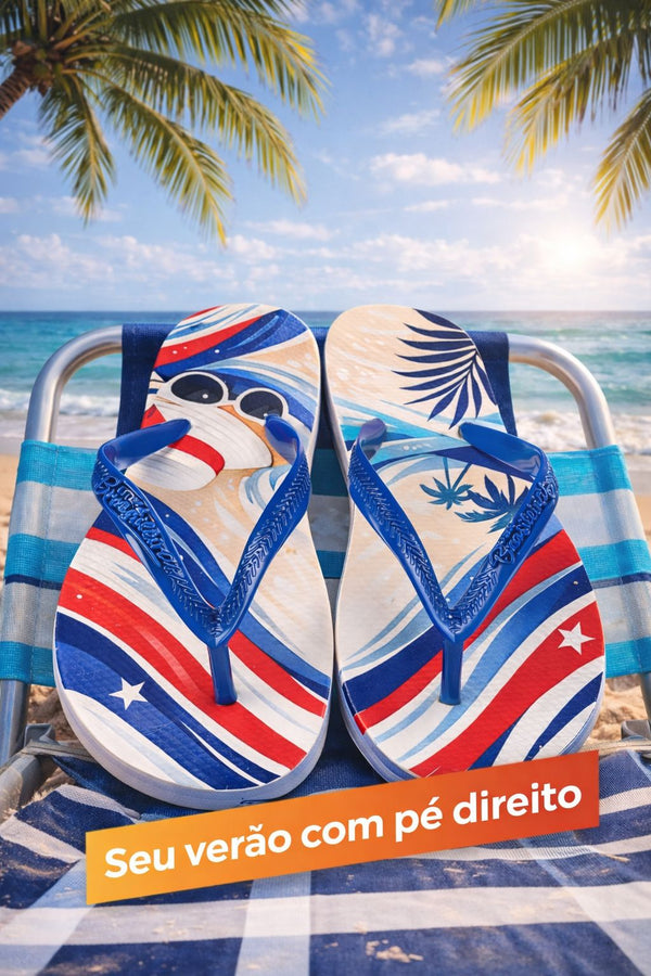 Sandálias USA Brasileiras Verão Feminina